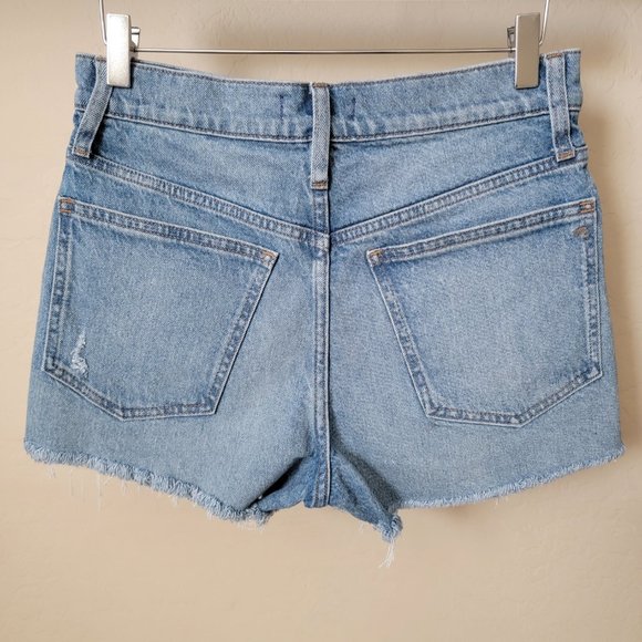 Madewell The Perfect Jean Short Distressed Denim Shorts - Picture 8 of 16
